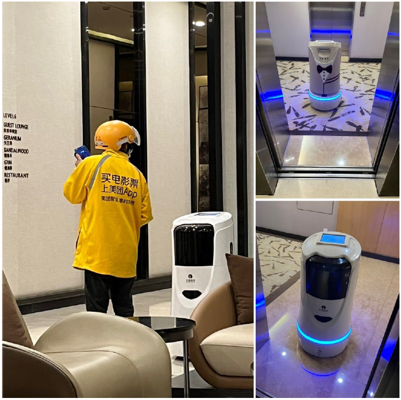 China’s home delivery robots China’s home delivery robots